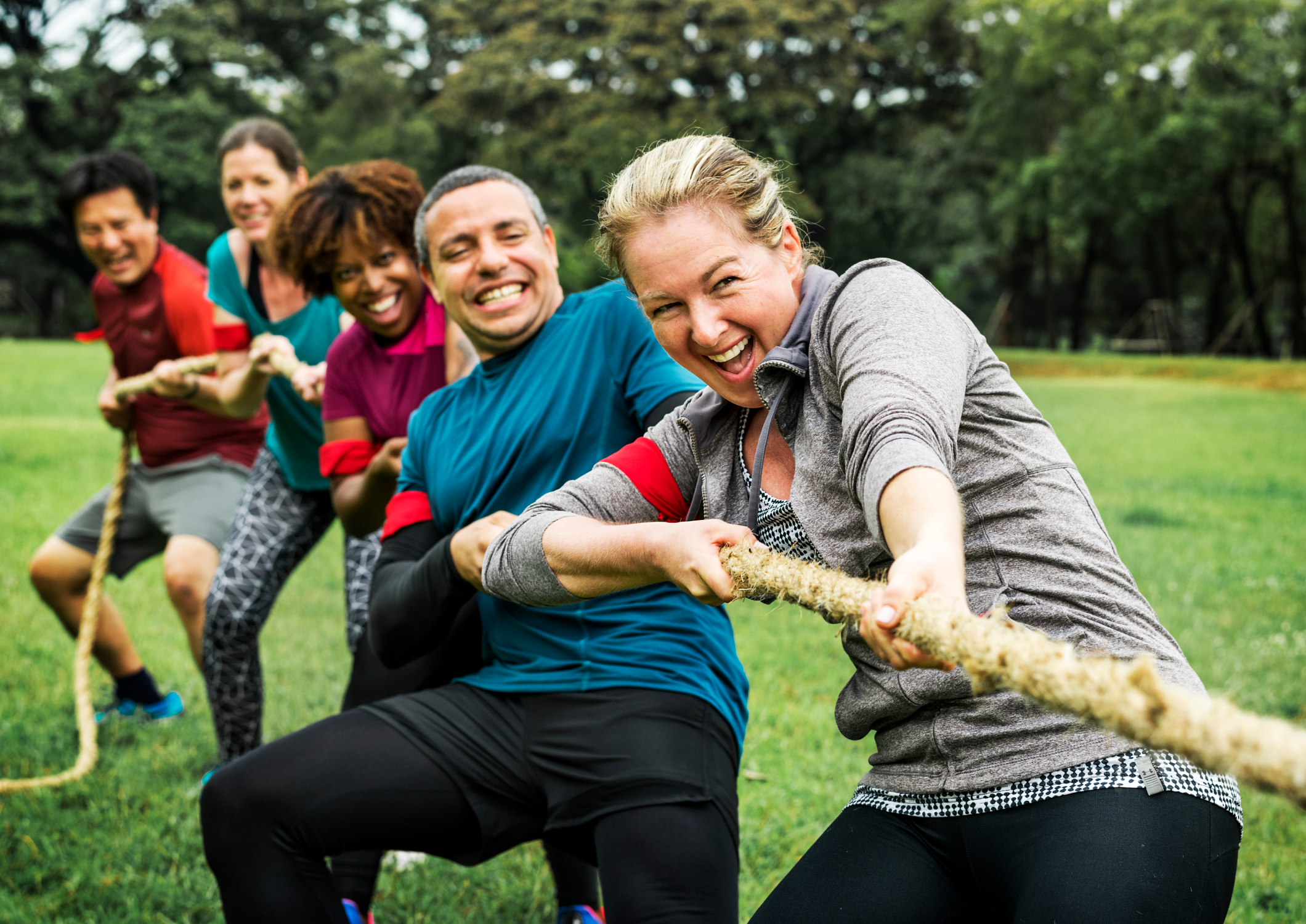 Corporate volunteering vs team building
